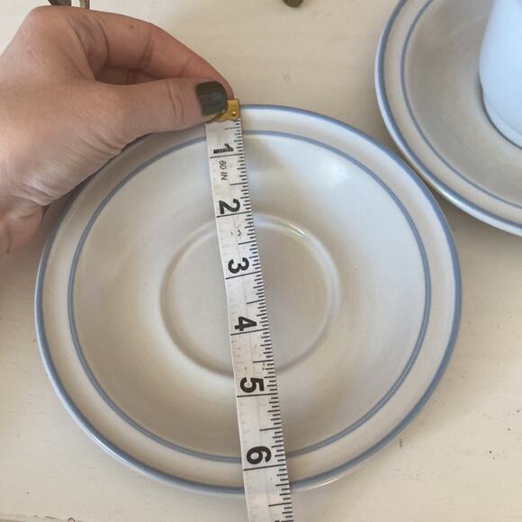 Vintage Hearthside Chantilly Fleur de Lune Cups & Saucers, Service for 2 - Picture 7 of 9